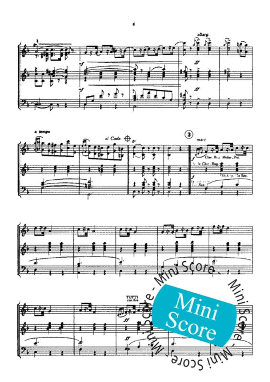 La Czarine Concert Band scores gallery preview page 6