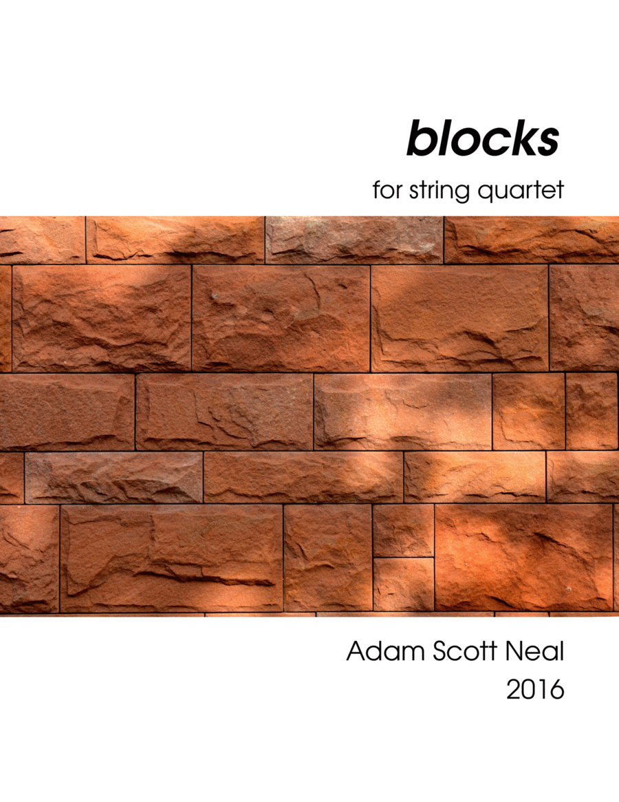 blocks String Quartet scores gallery preview page 1