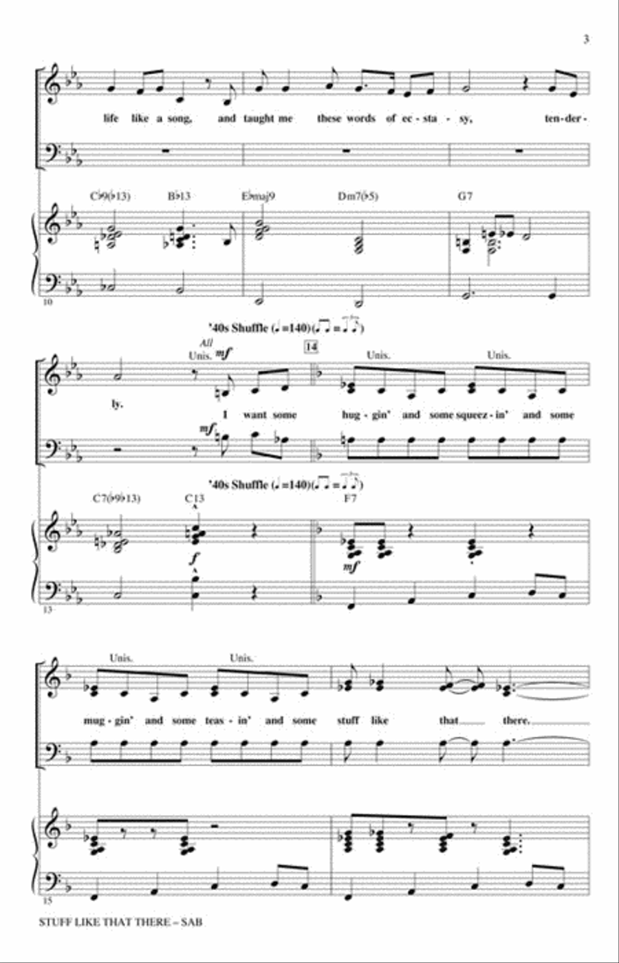 Stuff Like That There 3-Part scores gallery preview page 2