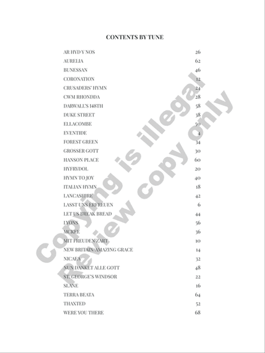 Hymn Enhancements for Piano Piano Solo scores gallery preview page 3