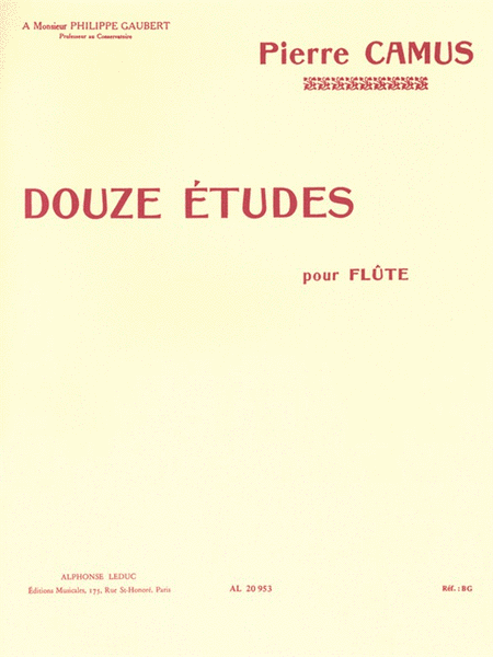 12 Etudes (flute Solo)