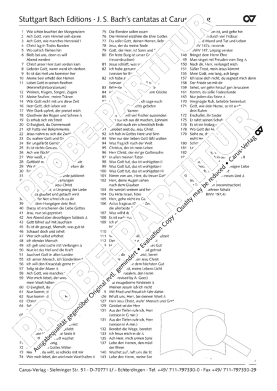 Christians, etch this blessed day (Christen, atzet diesen Tag) 4-Part scores gallery preview page 105