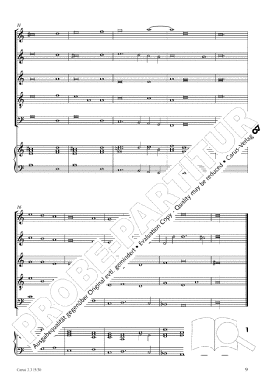 Ave maris stella (Ave maris stella (Ave, Stern der Meere)) 4-Part scores gallery preview page 10