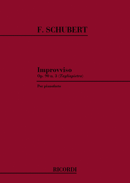 Improvvisi Op. 90 D. 899: N. 3