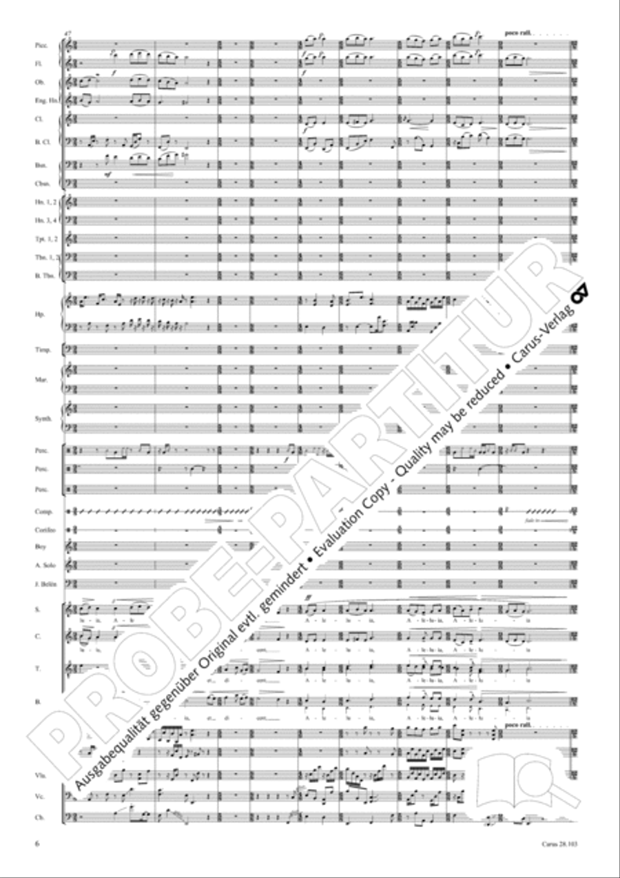 Water 4-Part scores gallery preview page 19