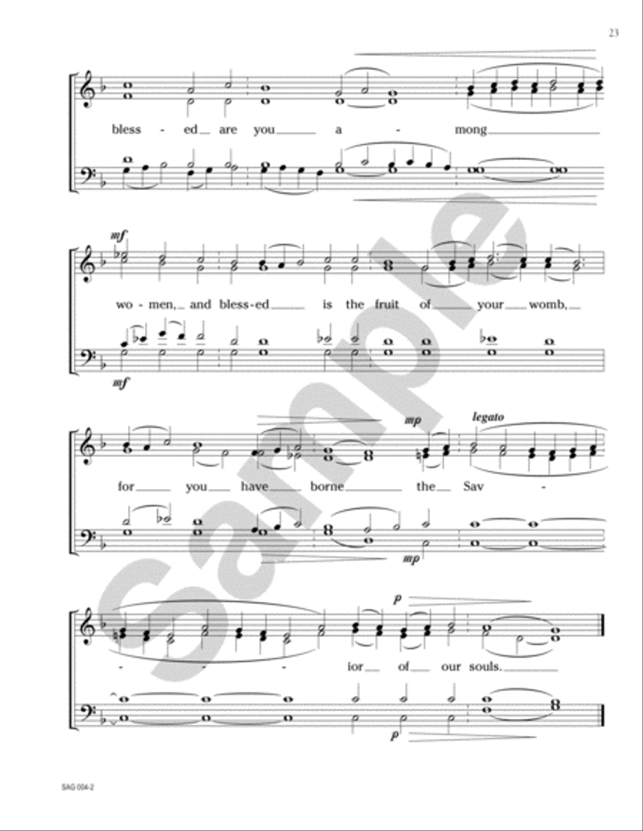 Selected Orthodox Sacred Choral Works, vol. 1 (Orthodox Liturgical Singing in America) Choir scores gallery preview page 13