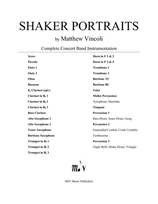 Shaker Portraits