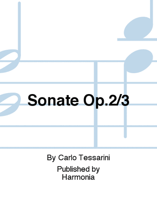 Book cover for Sonate Op.2/3