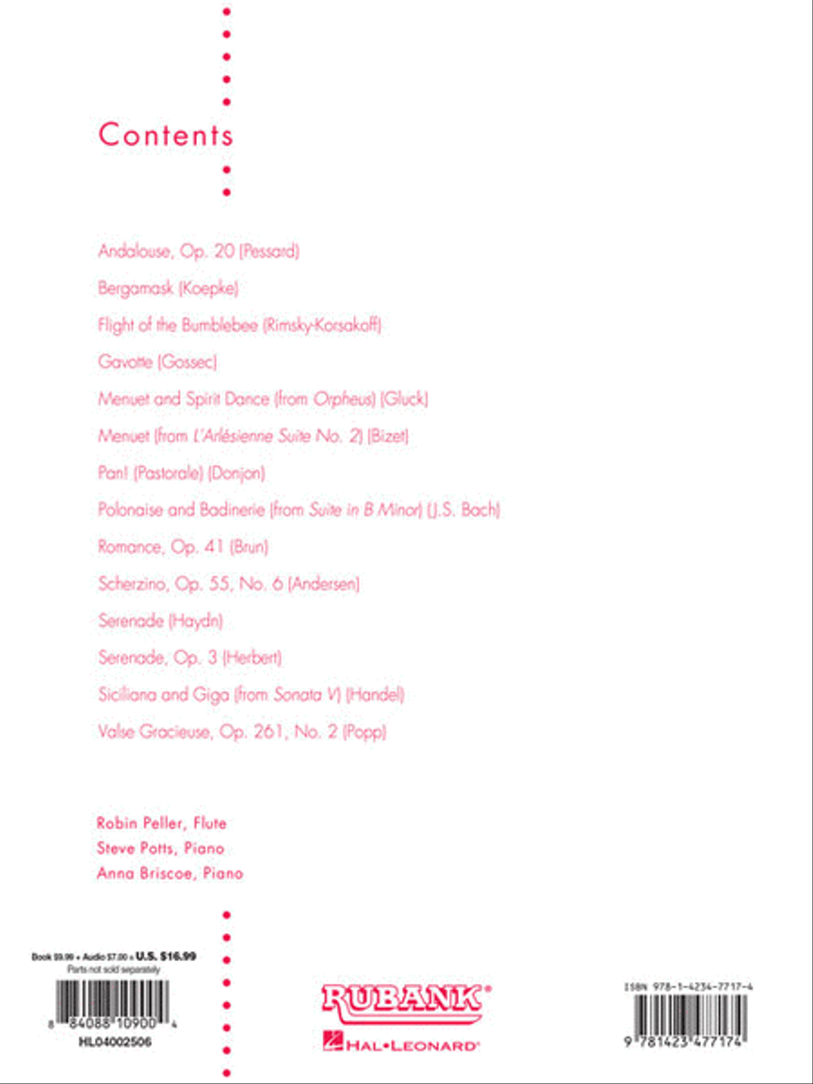 Concert and Contest Collection for C Flute Concert Band Methods scores gallery preview page 3