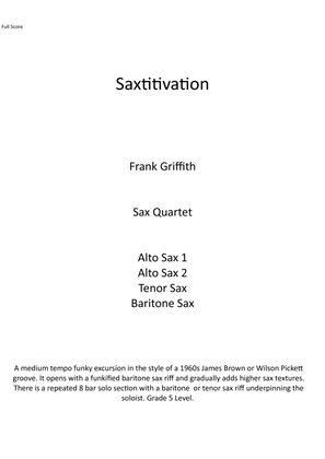 Saxtitivation