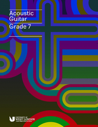 Book cover for LCM Acoustic Guitar Handbook Grade 7 2020