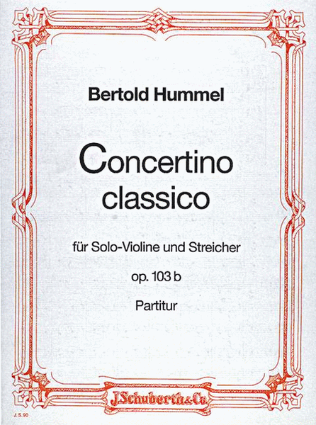 Concertino classico D major