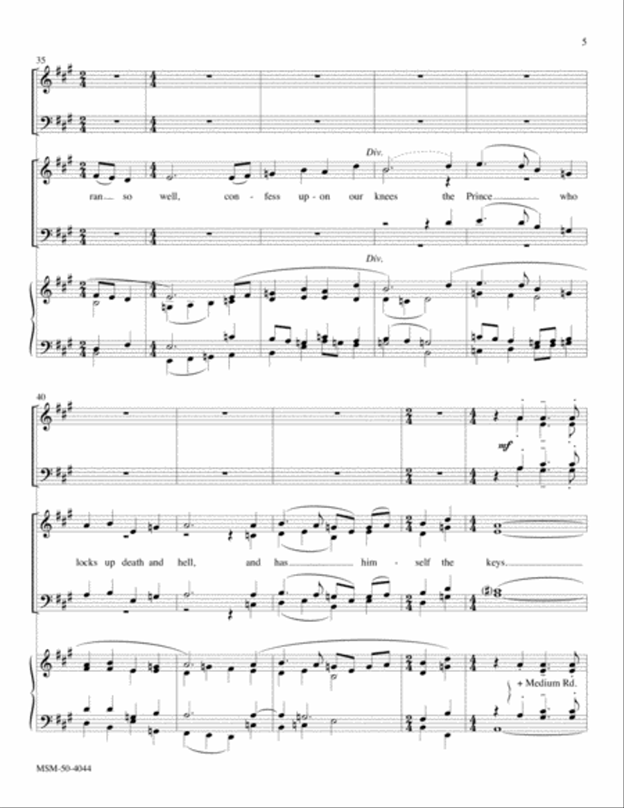 Awake, Arise! Choir scores gallery preview page 5