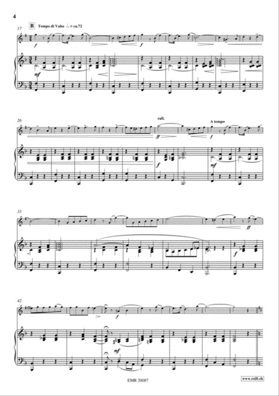 Starlight Clarinet Solo scores gallery preview page 4