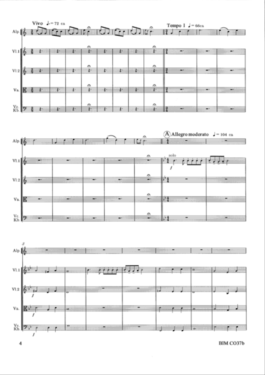 Hirte und sein Horn Hirte und sein Horn Alphorn scores gallery preview page 3