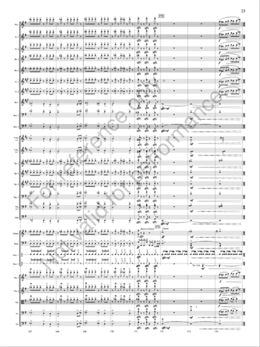 Flight Of Valor Full Orchestra scores gallery preview page 24