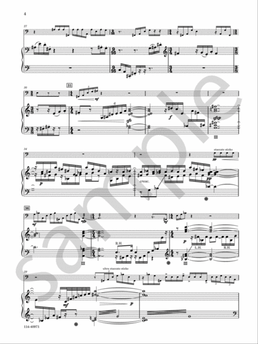 Concerto No. 1 Chamber Music scores gallery preview page 4