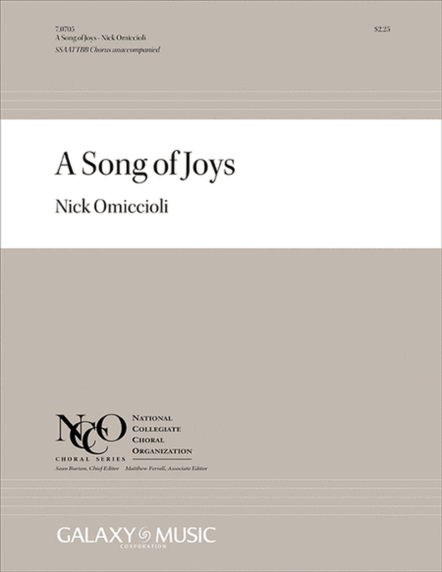 A Song of Joys image number null