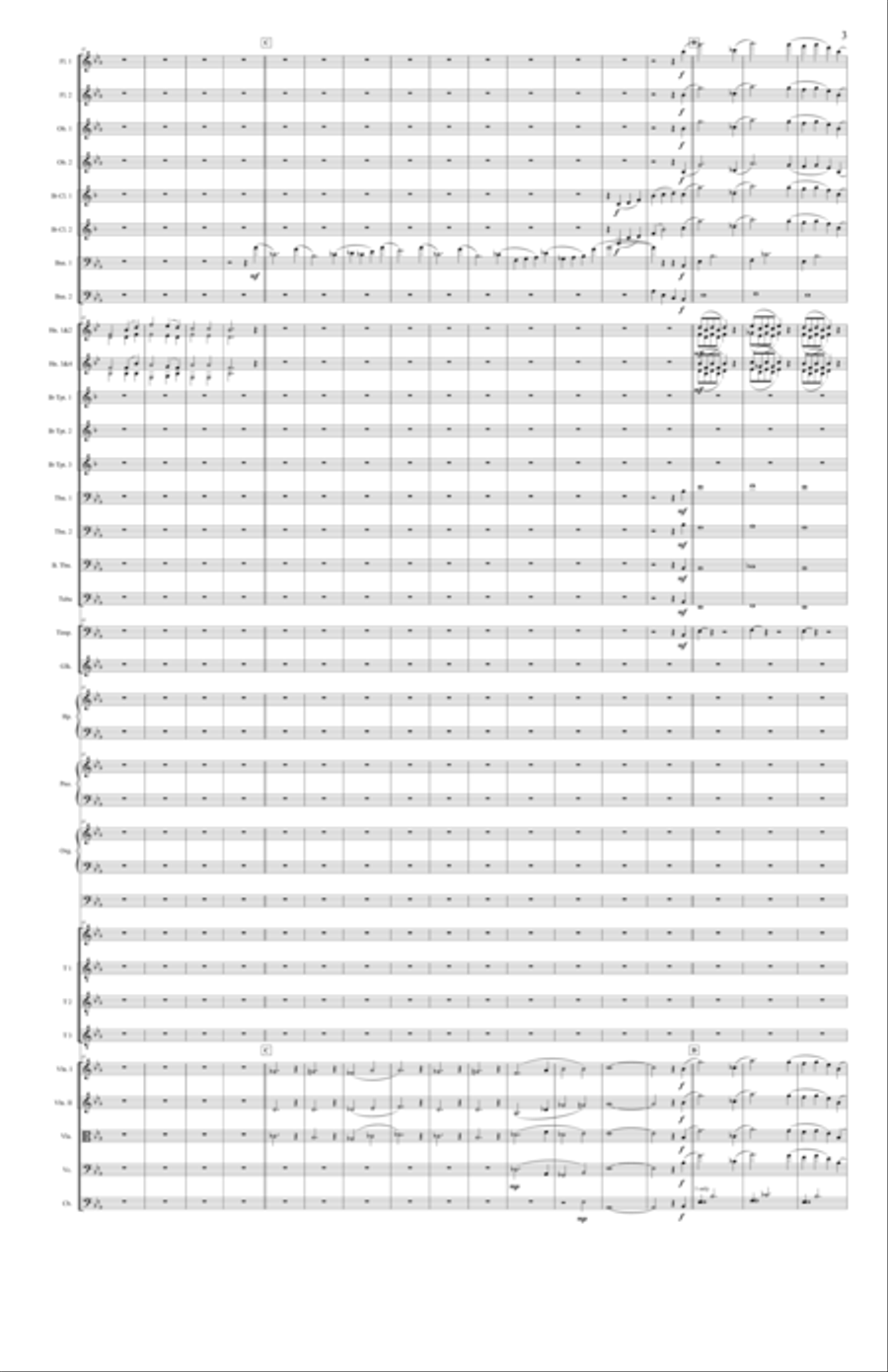 Praise and Glory Full Orchestra scores gallery preview page 3