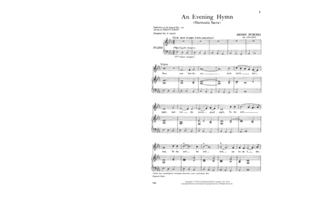 Four Sacred Songs (From Harmonia Sacra) - Low