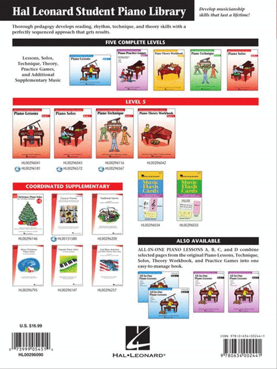 Piano Ensembles – Level 5 Piano Method scores gallery preview page 9