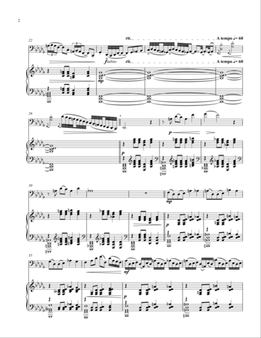 Más allá de las Montañas Más allá de las Montañas String Duet scores gallery preview page 3