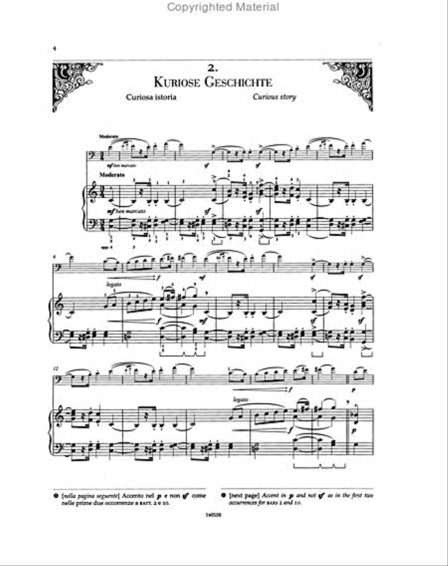Robert Schumann – Kinderszenen, Op. 15 Piano Accompaniment scores gallery preview page 3
