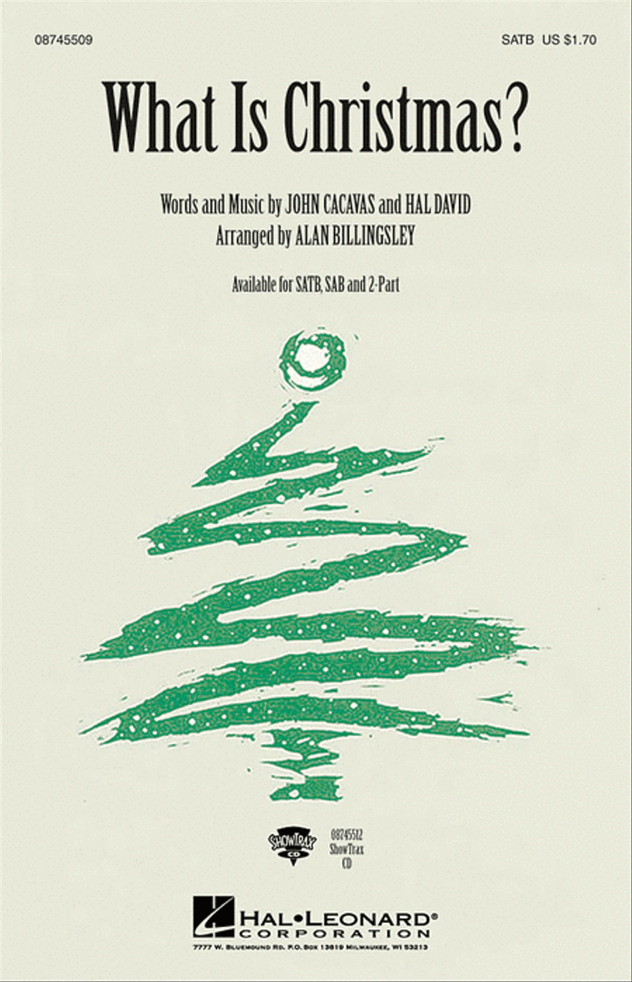 What Is Christmas 4-Part scores gallery preview page 1
