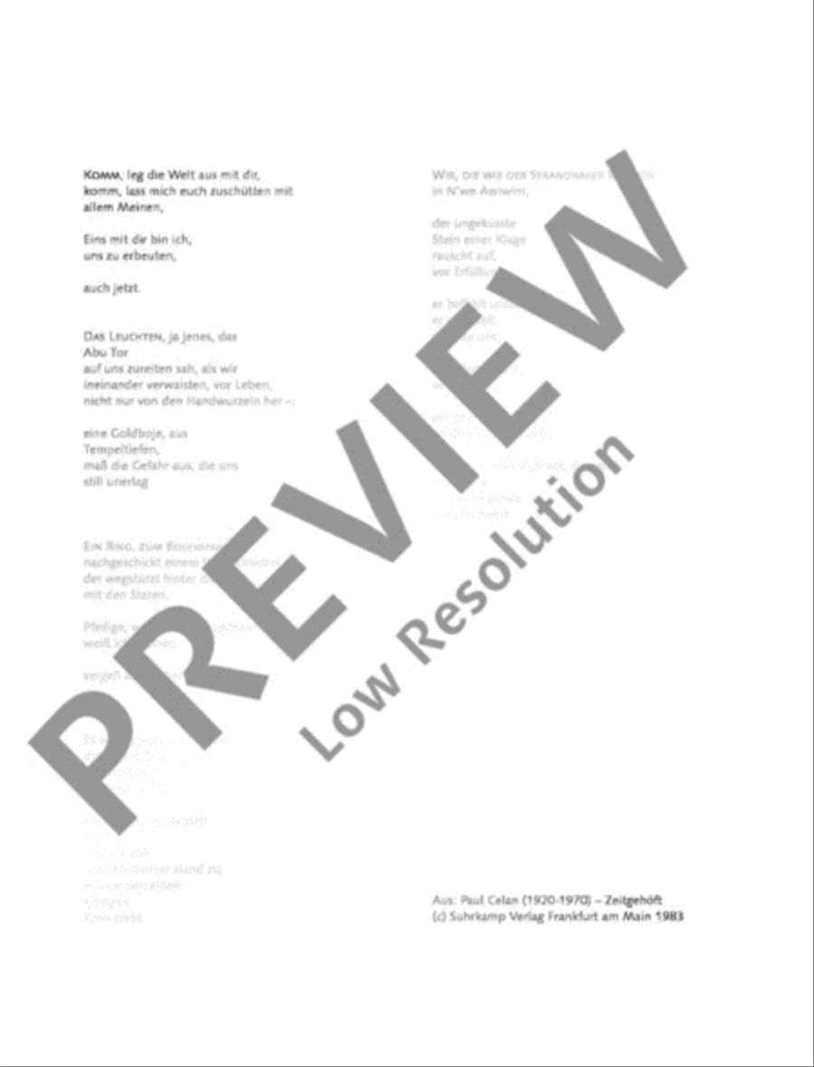 Five Songs Five Songs Mezzo-Soprano Voice scores gallery preview page 6