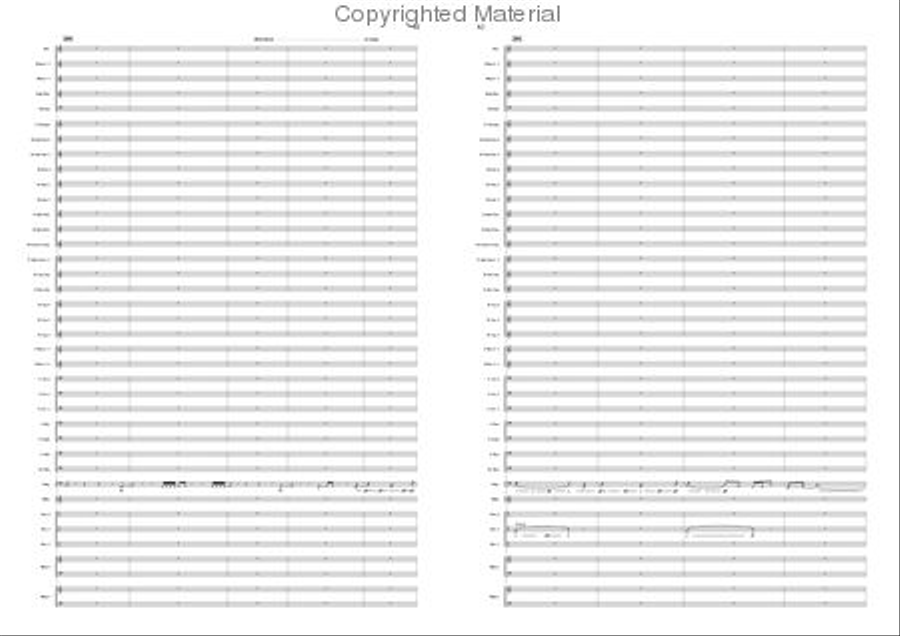 Variations on a Pentatonic Theme Concert Band scores gallery preview page 31