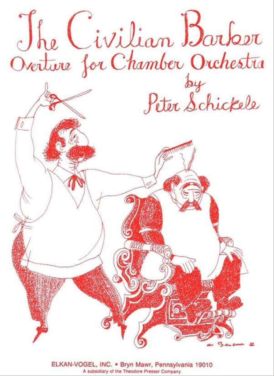 Civilian Barber Overture Orchestra scores gallery preview page 1