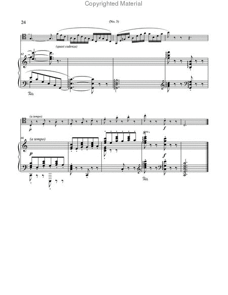 Three Pieces for Tenor Trombone & Piano