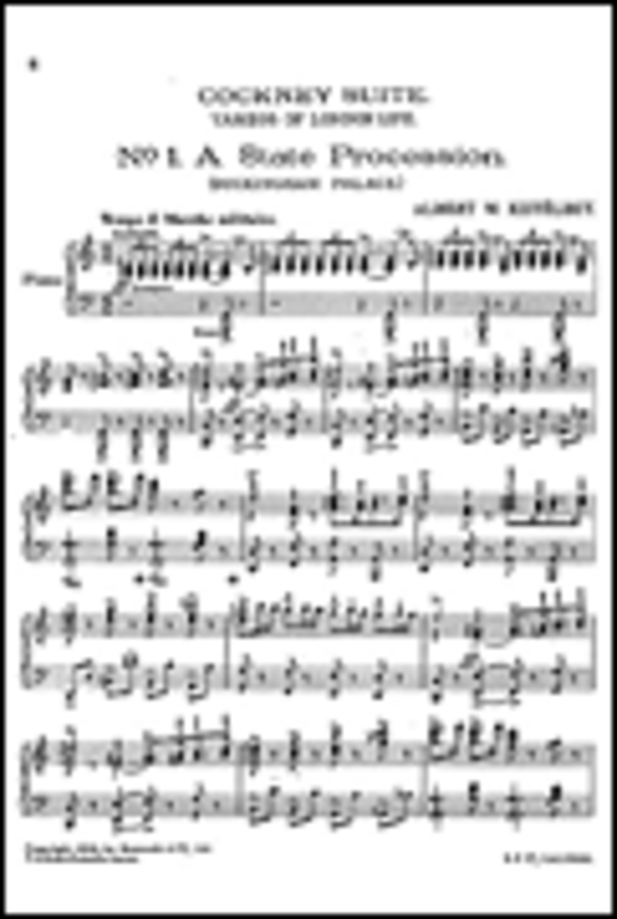Albert Ketelbey: Cockney Suite Piano Solo scores gallery preview page 1