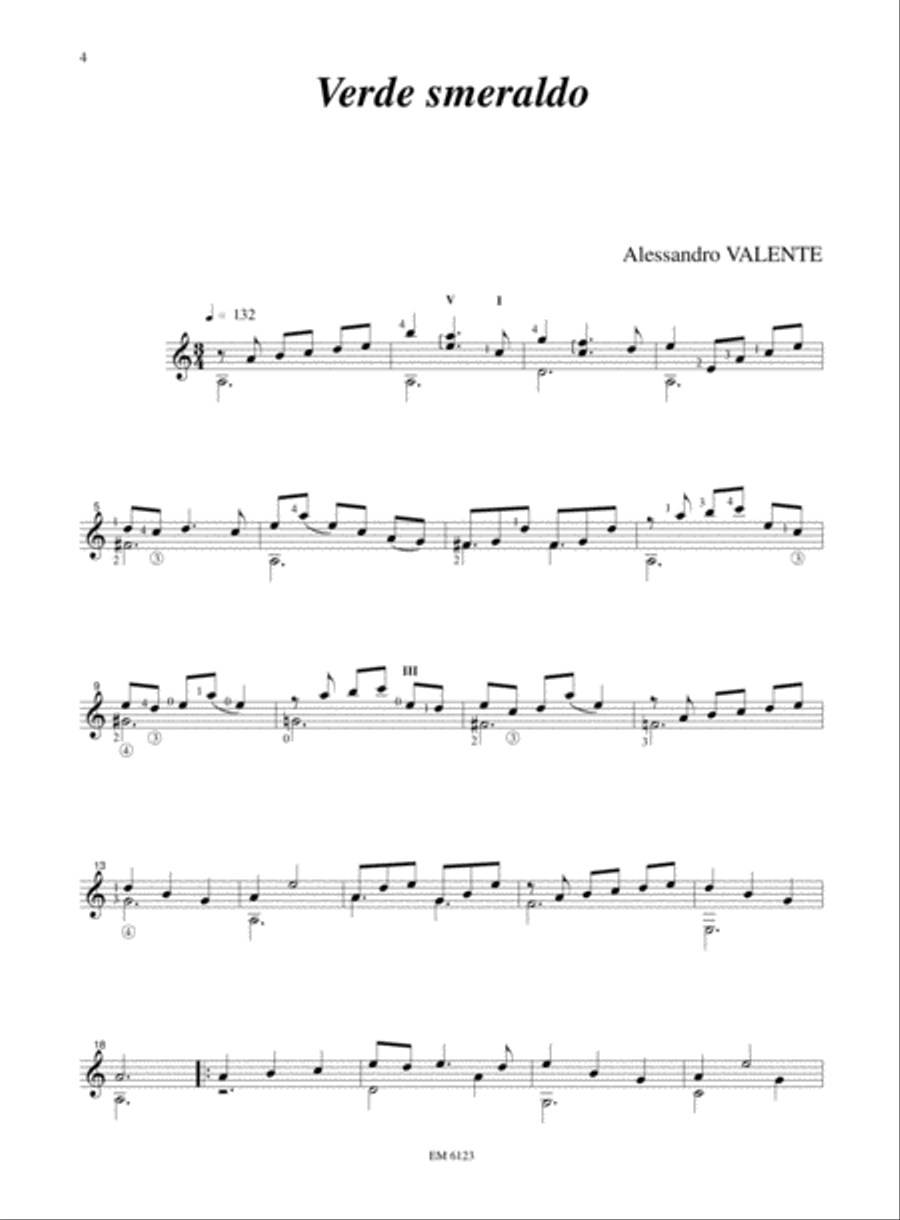 La Scatola dei Colori for Solo Guitar Guitar Solo scores gallery preview page 3