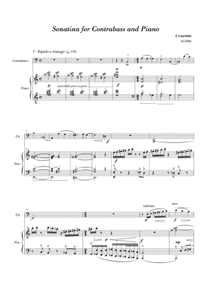 Sonatina for Contrabass and Piano