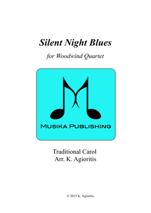 Silent Night Blues - for Woodwind Quartet