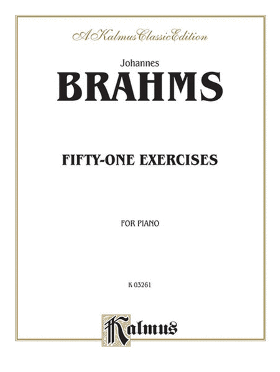 Fifty-one Etudes Fifty-one Etudes Piano Method scores gallery preview page 1