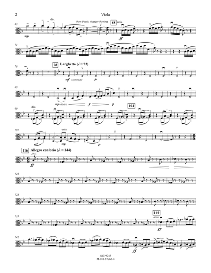 Variations on A Korean Folk Song - Viola