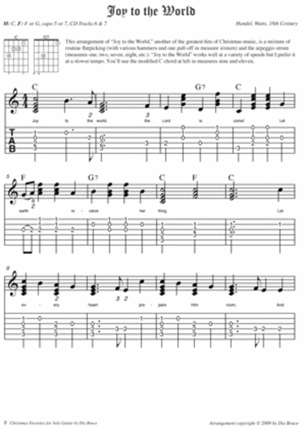 Christmas Favorites for Solo Guitar image number null