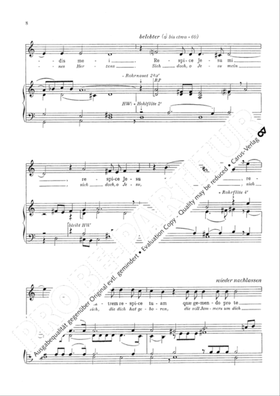 Marienklage Marienklage Alto Voice scores gallery preview page 11