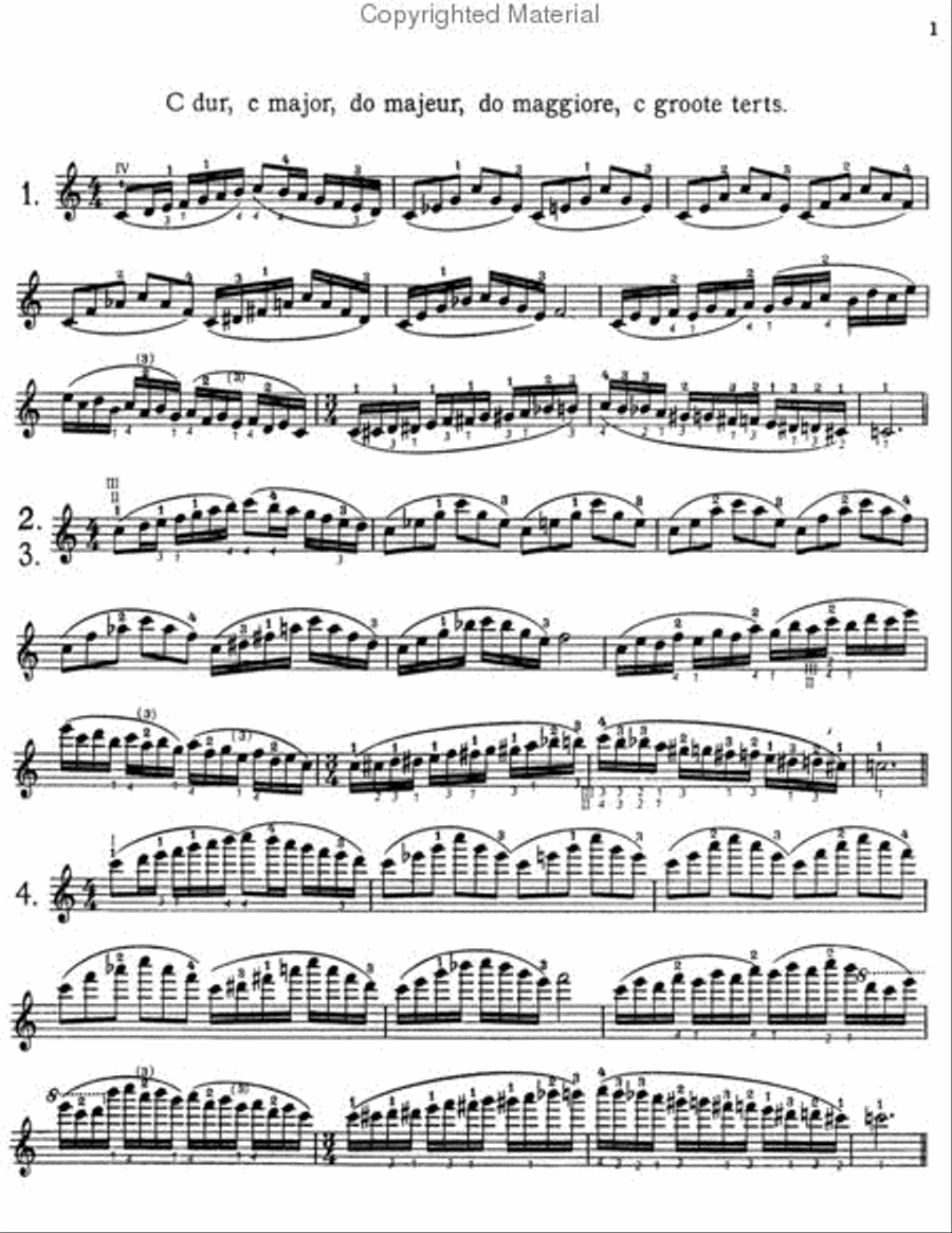 Scale System Violin Solo scores gallery preview page 2