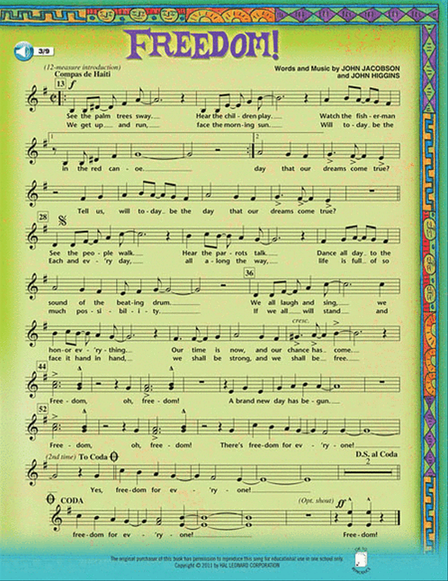 A New World Choir scores gallery preview page 4