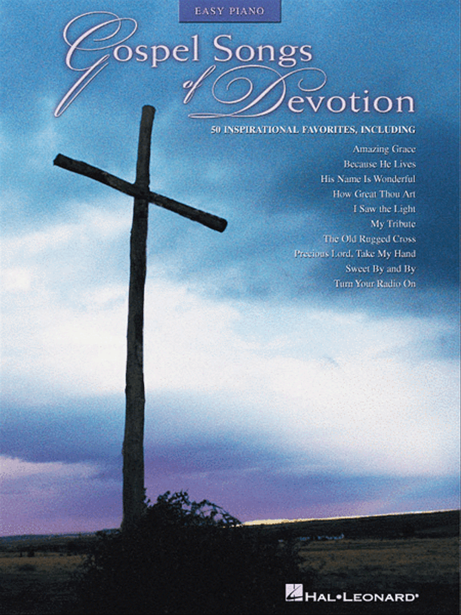 Gospel Songs of Devotion Easy Piano scores gallery preview page 1