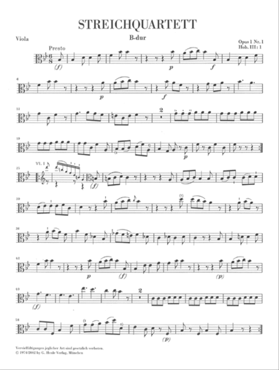 String Quartets – Volume I String Quartet scores gallery preview page 5
