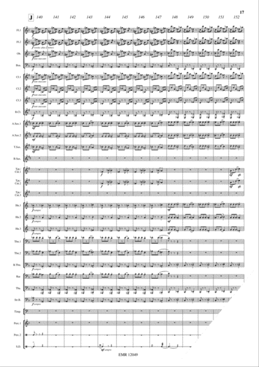 Rambo Concert Band scores gallery preview page 18