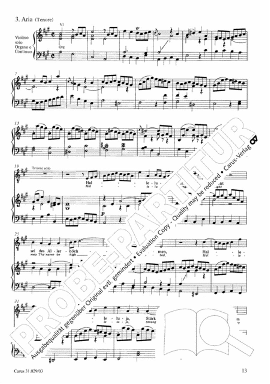 We thank Thee, Lord, God, we thank Thee, Lord (Wir danken dir, Gott, wir danken dir) 4-Part scores gallery preview page 14