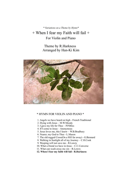 When I fear my faith will fail (For Violin and Piano) image number null