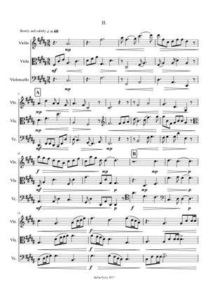 String Trio in F(II)