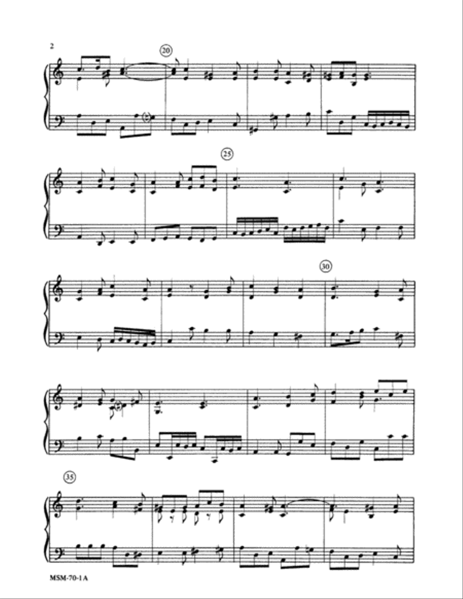 Dearest Lord Jesus, Why Are You Delaying Choir scores gallery preview page 2