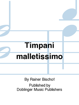 Book cover for Timpani malletissimo